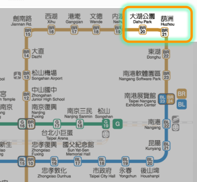 捷運路線圖
